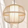 Bamboo Ceiling Lamp - Boho Bali Design Pendant Lamp - Kaula image 7