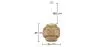 Bamboo Ceiling Lamp - Boho Bali Design Pendant Lamp - Kamon image 7