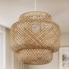 Bamboo Ceiling Lamp - Boho Bali Design Pendant Lamp - Kamon image 7