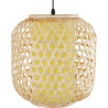Buy Bamboo Ceiling Lamp - Boho Bali Style Pendant Lamp - Ubon Natural wood 59855 at Privatefloor