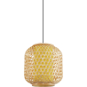 Buy Bamboo Ceiling Lamp - Boho Bali Style Pendant Lamp - Ubon Natural wood 59855 in the United Kingdom