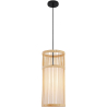 Buy Bamboo Ceiling Lamp - Boho Bali Style Pendant Lamp - Lawan Natural wood 59857 - prices