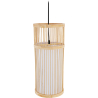 Buy Boho Bali Style Bamboo Pendant Light Natural wood 59857 at Privatefloor