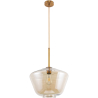 Buy Crystal Ceiling Lamp - Vintage Design Pendant Lamp - Erik Beige 59858 - in the UK