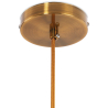 Buy Crystal Ceiling Lamp - Vintage Design Pendant Lamp - Erik Beige 59858 with a guarantee