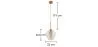 Crystal Ceiling Lamp - Diamond Design Pendant Lamp - Alon image 7