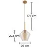 Crystal Ceiling Lamp - Diamond Design Pendant Lamp - Alon image 7