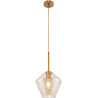 Buy Diamond Glass Shade Hanging Lamp Beige 59859 - prices