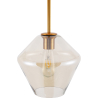 Buy Diamond Glass Shade Hanging Lamp Beige 59859 at Privatefloor