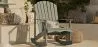 Outdoor Chair with Armrests - Garden Chair - Adirondack - Wooden Rocking Chair - Adirondack image 7