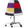 Office Chair with Wheels - Desk Chair - Upholstered in Patchwork - Tessa image 7