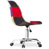 Office Chair with Wheels - Desk Chair - Upholstered in Patchwork - Tessa image 7
