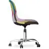 Office Chair with Wheels - Desk Chair - Upholstered in Patchwork -  Simona  image 7