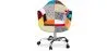 
Office Chair with Armrests - Desk Chair with Wheels - Upholstered in Patchwork - Patty image 7