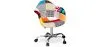 
Office Chair with Armrests - Desk Chair with Wheels - Upholstered in Patchwork - Patty image 7