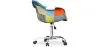 
Office Chair with Armrests - Desk Chair with Wheels - Upholstered in Patchwork - Patty image 7