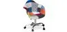 
Office Chair with Armrests - Desk Chair with Wheels - Upholstered in Patchwork - Pixi image 7
