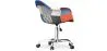 
Office Chair with Armrests - Desk Chair with Wheels - Upholstered in Patchwork - Pixi image 7