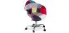 
Office Chair with Armrests - Desk Chair with Wheels - Upholstered in Patchwork - Ray image 7