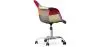 
Office Chair with Armrests - Desk Chair with Wheels - Upholstered in Patchwork - Ray image 7