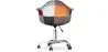 
Office Chair with Armrests - Desk Chair with Wheels - Upholstered in Patchwork - Ray image 7