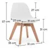 Children's Chair - Children's Chair Scandinavian Design - Alvin image 7