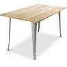 Rectangular Dining Table - Industrial Design - Wood - Troy image 7