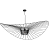 Buy Ceiling Lamp - Pendant Lamp Pamela Design - 140cm - Vertical Black 59884 - in the UK