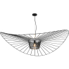 Buy Ceiling Lamp - Pendant Lamp Pamela Design - 140cm - Vertical Black 59884 - prices