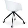 Buy Office Chair with Armrests - Desk Chair with Castors - Guy - Joan White 59885 in the United Kingdom