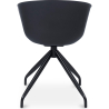Buy Upholstered Office Chair with Armrests - Black Design Desk Chair - Jodie - Joan Black 59886 home delivery
