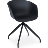 Buy Upholstered Office Chair with Armrests - Black Design Desk Chair - Jodie - Joan Black 59886 - prices