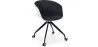 Office Chair with Armrests - Desk Chair with Castors - Black and White - Jodie image 7