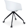 Buy Office Chair with Armrests - Desk Chair with Castors - Black and White - Jodie Dark grey 59887 in the United Kingdom