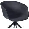 Office Chair with Armrests - Black Designer Desk Chair - Jodie image 7