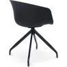 Office Chair with Armrests - Black Designer Desk Chair - Jodie image 7