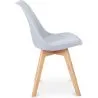 Fabric Upholstered Dining Chair - Scandinavian Style - Denisse image 7