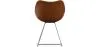 Dining Chair with Armrests - Leatherette - PU - Stylix - Black - Clun image 7