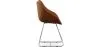 Dining Chair with Armrests - Leatherette - PU - Stylix - Black - Clun image 7