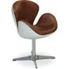 Armchair with Armrests - Aviator Style - Leather and Metal - Aviator image 7