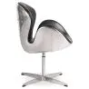 
Armchair with Armrests - Aviator Style - Upholstered in Leather - Via image 7