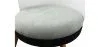 
Round Armchair - Upholstered in Linen - Scandinavian Design - Bella image 7
