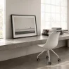 Office Chair with Wheels - White Desk Chair - Canva image 7