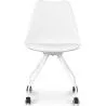 Office Chair with Wheels - White Desk Chair - Canva image 7