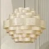 Wooden Ceiling Lamp - Boho Bali Design Pendant Lamp - Aura image 7