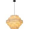 Buy Boho Bali Design Hanging Lamp Natural wood 59907 - prices