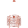 Buy Retro Ceiling Lamp - Design Pendant Lamp - Lars Rose Gold 59909 - in the UK