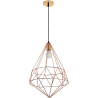 Buy  Retro Ceiling Lamp - Geometric Pendant Lamp - Yak Gold 59910 - in the UK