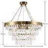 Crystal Ceiling Lamp - Chandelier Pendant Lamp - Loraine image 7