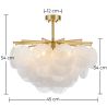 Mother of Pearl Ceiling Lamp - Disc Pendant Lamp - Karl image 7